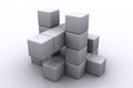 Puzzle Cubes Royalty Free Stock Photo