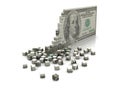 Puzzle dollar Royalty Free Stock Photo