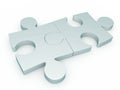 Puzzle double Royalty Free Stock Photo