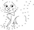 Puzzle game for kids : cat