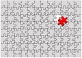 Puzzle illustration Royalty Free Stock Photo