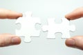 puzzle for joining Royalty Free Stock Photo