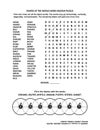 Puzzle Page With Two Word Games