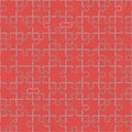 Puzzle pattern, fully assembled. Each piece interlocks seamlessly, creating a Royalty Free Stock Photo