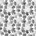 Puzzle pattern seamless. Cartoon puzzle Seamless wallpaper