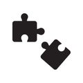 Puzzle piece icon. Trendy Puzzle piece logo concept on white background from Productivity collection Royalty Free Stock Photo