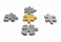 Puzzle pieces Royalty Free Stock Photo