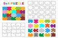 Puzzle pieces Royalty Free Stock Photo