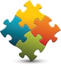 Puzzle Pieces Royalty Free Stock Photo