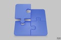 Puzzle pieces icon isolated on white background. Colorful jigsaw puzzle cube, strategy jigsaw business, and education. Puzzle, Royalty Free Stock Photo