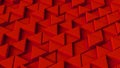 Puzzle. Red triangles. Art concept. Royalty Free Stock Photo