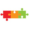 Puzzle vector icon vector