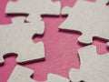 Puzzles create a unique background, symbolizing unity and harmony, revealing deep semantic connections and emotions