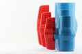 PVC ball valves Royalty Free Stock Photo