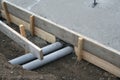 PVC conduit sleeves