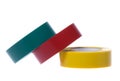 PVC Electrical Tapes Isolated