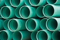 PVC pipes Royalty Free Stock Photo