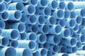 PVC pipes for drinking water. Royalty Free Stock Photo