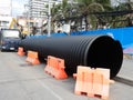 PVC pipes for storm drains