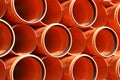 PVC pipes texture Royalty Free Stock Photo