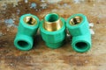 Pvc plumbing fittings and connections