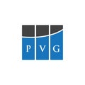 PVG letter logo design on WHITE background. PVG creative initials letter logo concept. PVG letter design.PVG letter logo design on