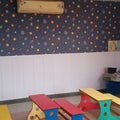 Pvs wall cladding playschool .. Royalty Free Stock Photo