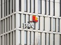 PwC Logo Sign on an Office Building