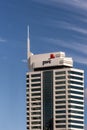 PWC office tower downtown Auckland.