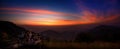 Cloud in morning and sunrise in Doi Ang Khang, Chiang Mai, Thailand Royalty Free Stock Photo