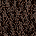 Seamless repeat pattern with abstract animal skin spots