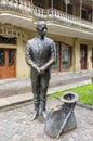 Statue of a Kisa Vorobyaninov Royalty Free Stock Photo