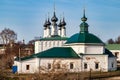 Pyatnitskaya Church in Suzdal on a sunny spring day.