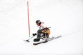 PyeongChang 2018 March 18th . Women`s Slalom. Winter paralympic Royalty Free Stock Photo