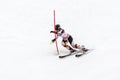 PyeongChang 2018 March 18th . Women`s Slalom. Winter paralympic Royalty Free Stock Photo