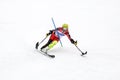 PyeongChang 2018 March 18th . Women`s Slalom. Winter paralympic Royalty Free Stock Photo