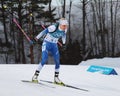 Kaisa Makarainen of Finland competes in biathlon Women`s 15km Individual at the 2018 Winter Olympic Games