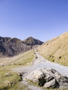 Pyg or miners track Snowdonia Mountain range