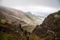 Pyg track, Snowdonia, Wales Royalty Free Stock Photo