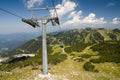 Pylon of cablecar in hochkar