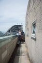 Pylon Lookout and Sydney Harbour Bridge Royalty Free Stock Photo