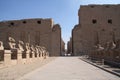 Pylons Karnak Temple Luxor, Egypt Royalty Free Stock Photo