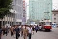 Pyongyang cityscape 2013