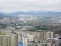 Pyongyang, in North Korea. Royalty Free Stock Photo