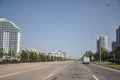 09/09/2018, Pyongyang, North-Korea: Empty streets in the wake of the 70 anniversary celebrations of or North Korea