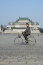 Pyongyang, North-Korea. Kim Il Sung square Royalty Free Stock Photo