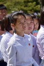 Pyongyang, North Korea. Girls