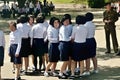 Pyongyang, North Korea. Girls