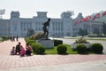 Pyongyang, North Korea. People Royalty Free Stock Photo