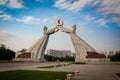 Monument to the Three-Point Charter for National Reunification Royalty Free Stock Photo